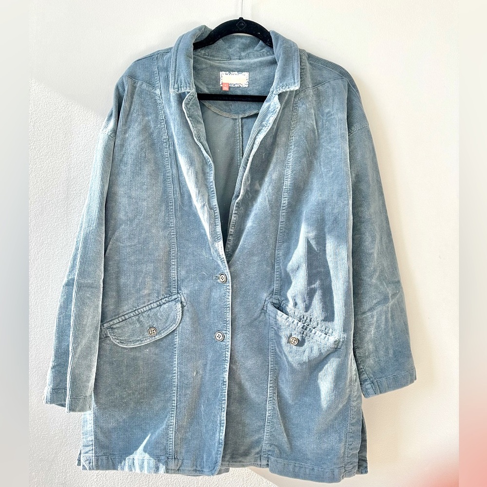 Pilcro corduroy shacket blazer size S